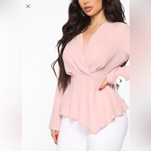 Elegant Pink Women's Top